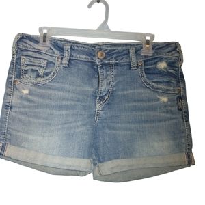 SILVER NWOT WOMENS SAM SHORT